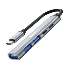 Sandberg USB-C to 3xUSB-A + 2xUSB-C SAVER - Ultimate Charging Hub for Your Devices (SKU: 336-50)